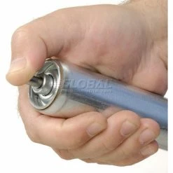 Omni Metalcraft 1-3/8" Dia. Aluminum Roller Conveyor Straight Section RAHS1.4-18-3-5 -Cheap Conveyors Store 158024 43 39