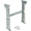 Omni Metalcraft 1.9" Roller Conveyor Leg Support 24"W I.D. with 14" to 20"H