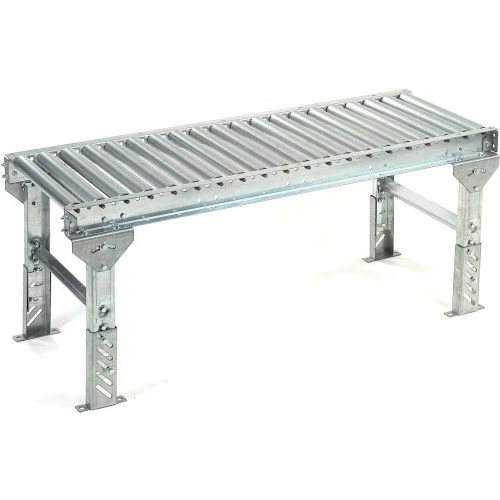 Omni Metalcraft 1.9" Dia. Steel Roller Conveyor Straight Section GPHS1.9X16-24-9-5-LL 2 Omni Metalcraft 1.9" Dia. Steel Roller Conveyor Straight Section GPHS1.9X16-24-9-5-LL - Image 2