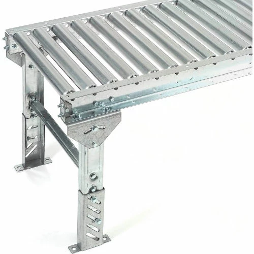 Omni Metalcraft 1.9" Dia. Steel Roller Conveyor Straight Section GPHS1.9X16-24-6-10-LL 7 Omni Metalcraft 1.9" Dia. Steel Roller Conveyor Straight Section GPHS1.9X16-24-6-10-LL - Image 7