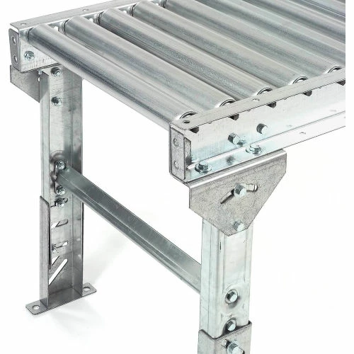 Omni Metalcraft 1.9" Dia. Steel Roller Conveyor Straight Section GPHS1.9X16-24-9-10-LL 8 Omni Metalcraft 1.9" Dia. Steel Roller Conveyor Straight Section GPHS1.9X16-24-9-10-LL - Image 8