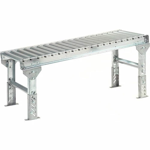 Omni Metalcraft 1.9" Dia. Steel Roller Conveyor Straight Section GPHS1.9X16-36-4.5-5-LL 4 Omni Metalcraft 1.9" Dia. Steel Roller Conveyor Straight Section GPHS1.9X16-36-4.5-5-LL - Image 4