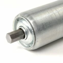 Omni Metalcraft 1.9" Dia. Steel Roller Conveyor Straight Section GPHS1.9X16-12-4.5-5LL -Cheap Conveyors Store 158220 38 14