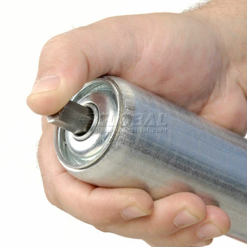 Omni Metalcraft 1.9" Dia. Steel Roller Conveyor Straight Section GPHS1.9X16-36-4.5-5-LL 12 Omni Metalcraft 1.9" Dia. Steel Roller Conveyor Straight Section GPHS1.9X16-36-4.5-5-LL - Image 12