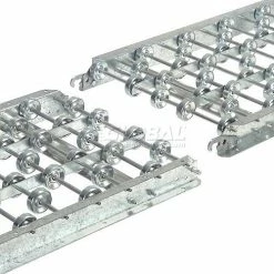 Omni Metalcraft Steel Skate Wheel Conveyor Straight Section WSHS3-12-16-10-LL -Cheap Conveyors Store 242126 34 25