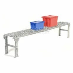 Omni Metalcraft Aluminum Skate Wheel Conveyor Straight Section WAHS3-12-10-10 -Cheap Conveyors Store 242126 43 8