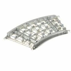 Omni Metalcraft Aluminum Skate Wheel Conveyor Curved Section WAHC3-24-20-45