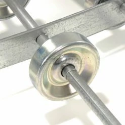 Omni Metalcraft Aluminum Skate Wheel Conveyor Curved Section WAHC3-18-16-45 -Cheap Conveyors Store 242308 05 4