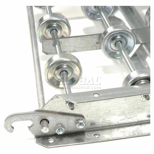 Omni Metalcraft Aluminum Skate Wheel Conveyor Curved Section WAHC3-24-20-45 7 Omni Metalcraft Aluminum Skate Wheel Conveyor Curved Section WAHC3-24-20-45 - Image 7