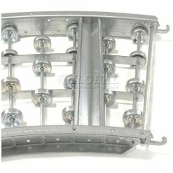 Omni Metalcraft Aluminum Skate Wheel Conveyor Curved Section WAHC3-12-10-90 -Cheap Conveyors Store 242308 08 1