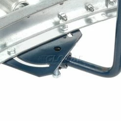 Steel Guard Rail Kit (Pair) for Omni Metalcraft 90 Degree Curved Roller Conveyor -Cheap Conveyors Store 242505R 05 1