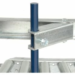 Steel Guard Rail Kit (Pair) GCBS-10-1.6-A for Omni Metalcraft 10' Straight Roller Conveyor -Cheap Conveyors Store 242505R 07