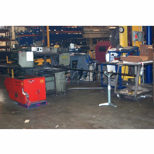 Vestil Roller V Stand STAND-V-HP with 26" to 42-1/4" Height Range 1760 Lb. Capacity 5 Vestil Roller V Stand STAND-V-HP with 26" to 42-1/4" Height Range 1760 Lb. Capacity - Image 5