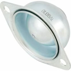 Global Industrial™ 1" Carbon Steel Main Ball w/ 2 Hole Flange, Carbon Steel Housing -Cheap Conveyors Store 298713 02
