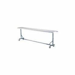 Omni Metalcraft Portable Castered Conveyor Support 18"W PTST15.75-23-39-10
