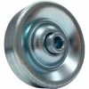 Omni Metalcraft 1-15/16" Dia. Zinc Plated Steel Conveyor Skate Wheel 102143 50 Lb. Cap.
