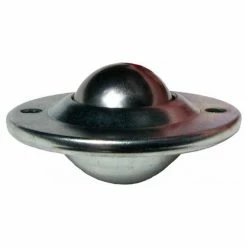 Ashland Conveyor Products Ashland Low-Profile Countersunk Ball Transfer 37831 1" Dia Carbon Steel Ball 75Lb