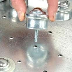 Replacement 1" Diameter Stud Mount Ball 102106 for Omni Metalcraft Ball Transfer Conveyor Tables -Cheap Conveyors Store 983193 04