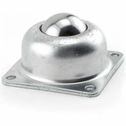 Hudson Bearings 1-1/2" Stainless Steel Main Ball 4 Hole Flange Carbon Steel Housing BT-1 1/2CS/SS