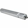 Omni Metalcraft 1.9" Dia. x 16 Ga. Galvanized Single Grooved Roller 37824-13-GP for 13" O.A.W. Omni Conveyors