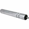 Omni Metalcraft 1.9" Dia. x 16 Ga. Galvanized Double Grooved Roller 42076-18-GP for 18" O.A.W. Omni Conveyors