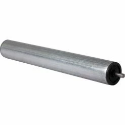 Omni Metalcraft 1-3/8" Dia. x 18 Ga. Galvanized Roller 42411-26-O for 26" O.A.W. Omni Conveyors ABEC Bearings