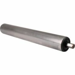 Omni Metalcraft 2-1/2" Dia. x 11 Ga. Stainless Steel Roller 42413-15-GP for 15" O.A.W. Omni Conveyors, ABEC Bearings