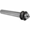 Omni Metalcraft 1.9" Dia. x 9 Ga. Steel 40A18 Sprocketed Roller 43507-42-GP for 42" O.A.W. Omni Conveyors