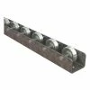 Omni Metalcraft Straight Flow Rail FRWL1.94-1-3-10 - U-Channel 2-29/32" OAW - 4 WPF 3" Axle Centers