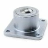 Hudson Bearings Hudson FHDBTM-1-3/16 CS/SS HD 1-3/16" Stainless Steel Ball 4 Hole Flange Carbon Steel Housing