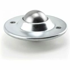 Hudson Bearings 1-1/2" Carbon Steel Low Profile Flying Saucer Ball Transfer FSBT-1 1/2CS