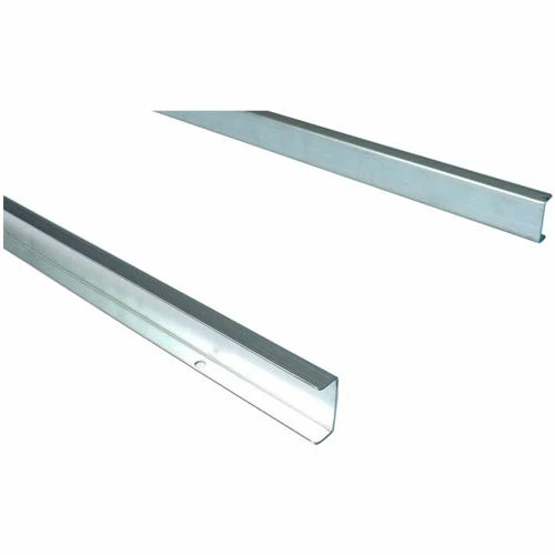 Ashland Conveyor Products Ashland Guard Pair 30214 for Ashland 10' Conveyors - Galvanized Steel 2-1/2"H x 1"W x 12Ga. 2 Ashland Conveyor Products Ashland Guard Pair 30214 for Ashland 10' Conveyors - Galvanized Steel 2-1/2"H x 1"W x 12Ga. - Image 2