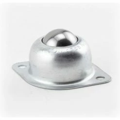 Hudson Bearings Hudson 1" Stainless Steel Main Ball 2 Hole Flange Carbon Steel Housing BT-1CS/SS - 2"W -Cheap Conveyors Store HBE BT 1CSSS