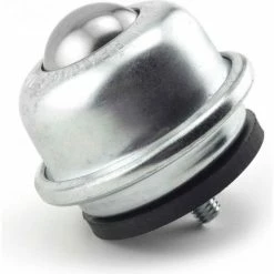 Hudson Bearings Hudson CSBT-1 1/2CS/SS 1-1/2" Stainless Steel Ball 3/8" Stud in Steel Housing Neoprene Cushion -Cheap Conveyors Store HBE CSBT 1 12CSSS