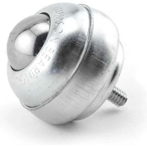 Hudson Bearings Hudson DSBT-1CS 1/4-20 1" Carbon Steel Ball 1/4" Stud in Carbon Steel Housing Deep Cut 3 Hudson Bearings Hudson DSBT-1CS 1/4-20 1" Carbon Steel Ball 1/4" Stud in Carbon Steel Housing Deep Cut - Image 3
