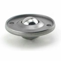 Hudson Bearings 5/8" Carbon Steel Low Profile Flying Saucer Ball Transfer FSBT-5/8CS -Cheap Conveyors Store HBE FSBT 58CS