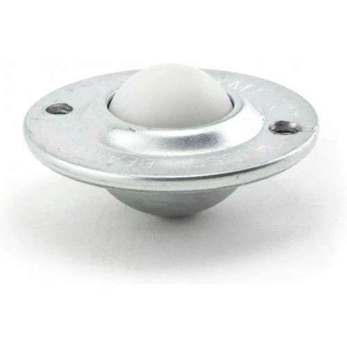 Hudson Bearings 1" Nylon Ball Carbon Steel Low-Profile Flying Saucer Ball Transfer NFSBT-1CS 4 Hudson Bearings 1" Nylon Ball Carbon Steel Low-Profile Flying Saucer Ball Transfer NFSBT-1CS - Image 4