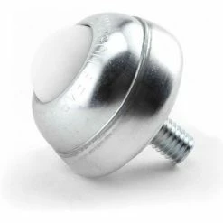 Hudson Bearings Hudson NSBT-1CS 3/8-16 1" Nylon Ball 3/8" Stud in Carbon Steel Housing Hardened & Plated -Cheap Conveyors Store HBE NSBT 1CS 38 16