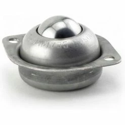 Hudson Bearings 1" Carbon Steel Main Ball 2 Hole Flange Carbon Steel Housing LPBT-1CS -Cheap Conveyors Store LPBT 1