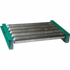 Ashland Conveyor Products Ashland 5' Straight Roller Conveyor 32773 - 13" BF - 2-5/8" Roller Dia. - 6" Axle Centers