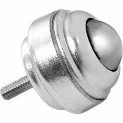 Ashland Conveyor Products Ashland Threaded 1/4-20 Stud Ball Transfer 14038 1" Dia. Carbon Steel Ball 75 Lb -Cheap Conveyors Store LRD BT S 1 4 20 1DIA 75 CS CS