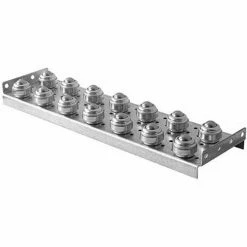 Ashland Conveyor Products Ashland Conveyor 6" Ball Transfer Drop-In Insert Plate 30106 - 36" BF - 2" Ball Centers