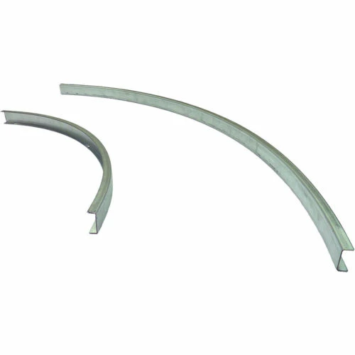 Ashland Conveyor Products Ashland Guard Pair 30223 - Galvanized Steel 90 Degree Curve 16" BF 30" Inside Radius 1 Ashland Conveyor Products Ashland Guard Pair 30223 - Galvanized Steel 90 Degree Curve 16" BF 30" Inside Radius