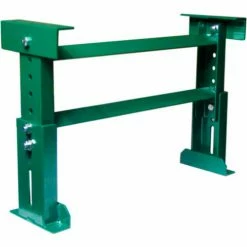 Ashland Conveyor Products H-Stand Support 34661 for Ashland 13" BF Roller Conveyors - Adj. 25" to 41-1/2"H