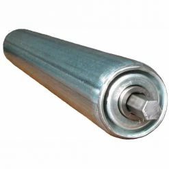 Ashland Conveyor Products Ashland Galvanized Steel Replacement Roller 37955 1.9" Dia. x 16 Ga. - 31" BF - 7/16" Hex ABEC