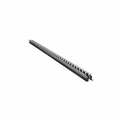 Ashland Conveyor Products Ashland 10' Straight Flow Rail 33928 - C-Channel - 3-5/8" OAW - 8 WPF - 1-1/2" Axle Centers