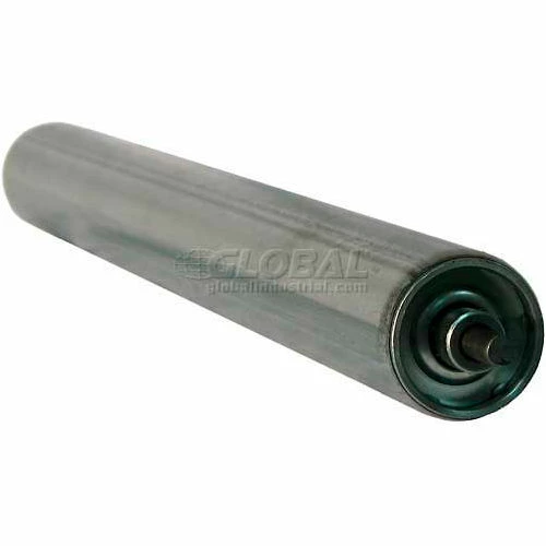 Ashland Conveyor Products Ashland 1-3/8" Dia. Galvanized Steel Replacement Roller - 10" BF - 1/4" Round Spring Retained Shaft 1 Ashland Conveyor Products Ashland 1-3/8" Dia. Galvanized Steel Replacement Roller - 10" BF - 1/4" Round Spring Retained Shaft