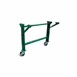 Ashland Conveyor Products Ashland Castered H-Stand for Ashland 36" BF Roller Conveyor - 23-5/8" to 32-1/4"H