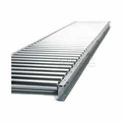 UNEX® MRS 10'L 18"W Straight Gal. Steel Roller Conveyor - 1.9" Roller Dia. - 15" BF -Cheap Conveyors Store MRS3 2