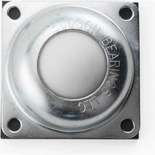 Hudson Bearings Hudson NCBT-1 1/2CS 1-1/2" Nylon Ball 4 Hole Flange Carbon Steel Housing Neoprene Cushion 3 Hudson Bearings Hudson NCBT-1 1/2CS 1-1/2" Nylon Ball 4 Hole Flange Carbon Steel Housing Neoprene Cushion - Image 3